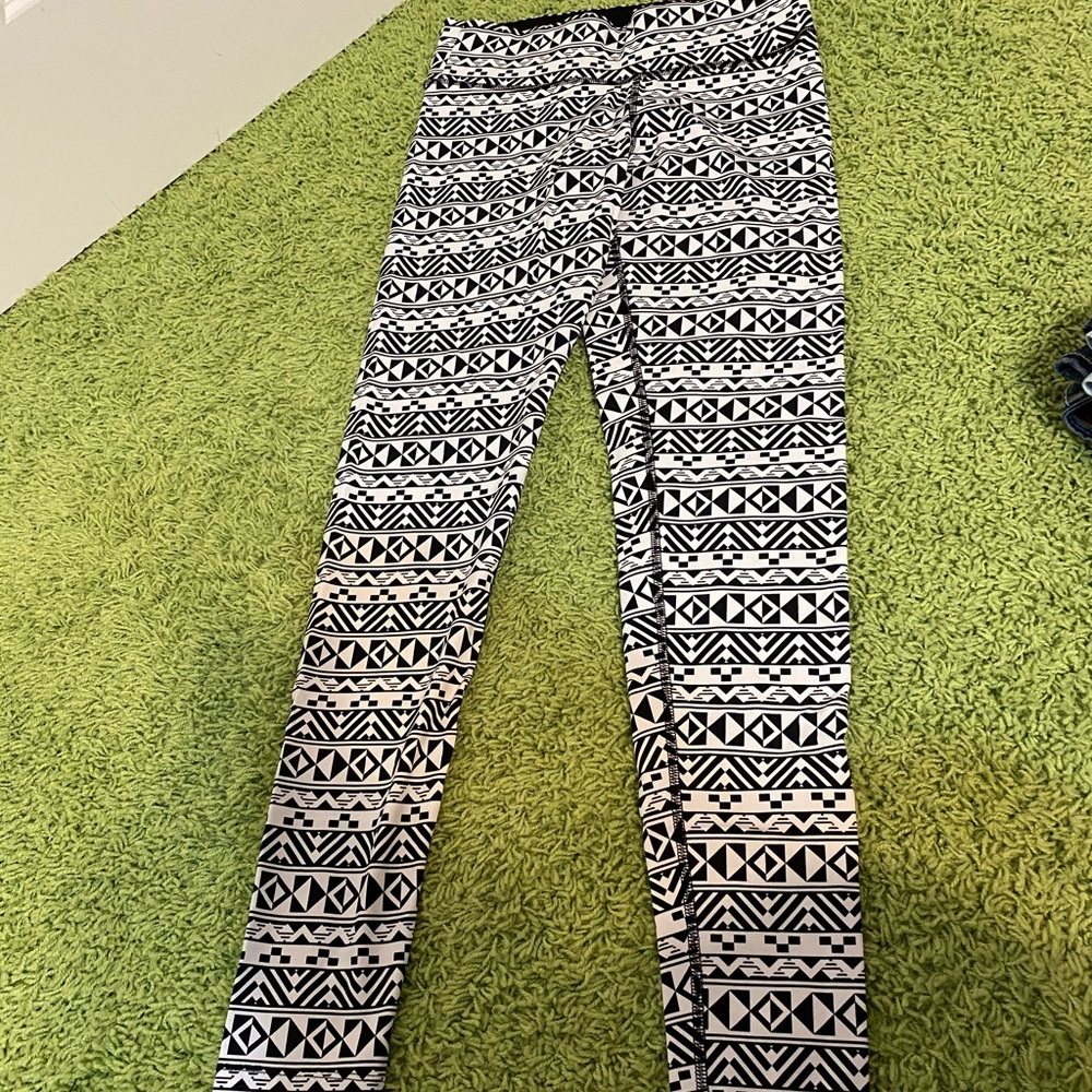 PINK Aztec leggings
